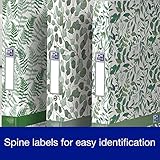 Oxford A4 Ring Binders, Leaves Pattern, 40mm Folders, Matte Paper on Board (Pack of 3) - Image 8