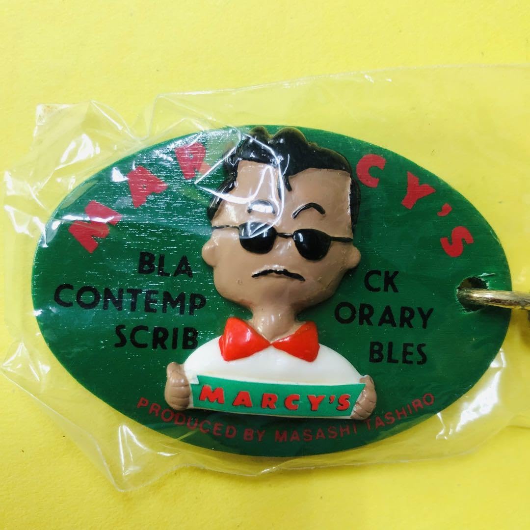 田代まさし マーシーキーホルダー当時物✨８０年代✨激レア✨ MARCY'S マスコット キーホルダー | MARCY'S