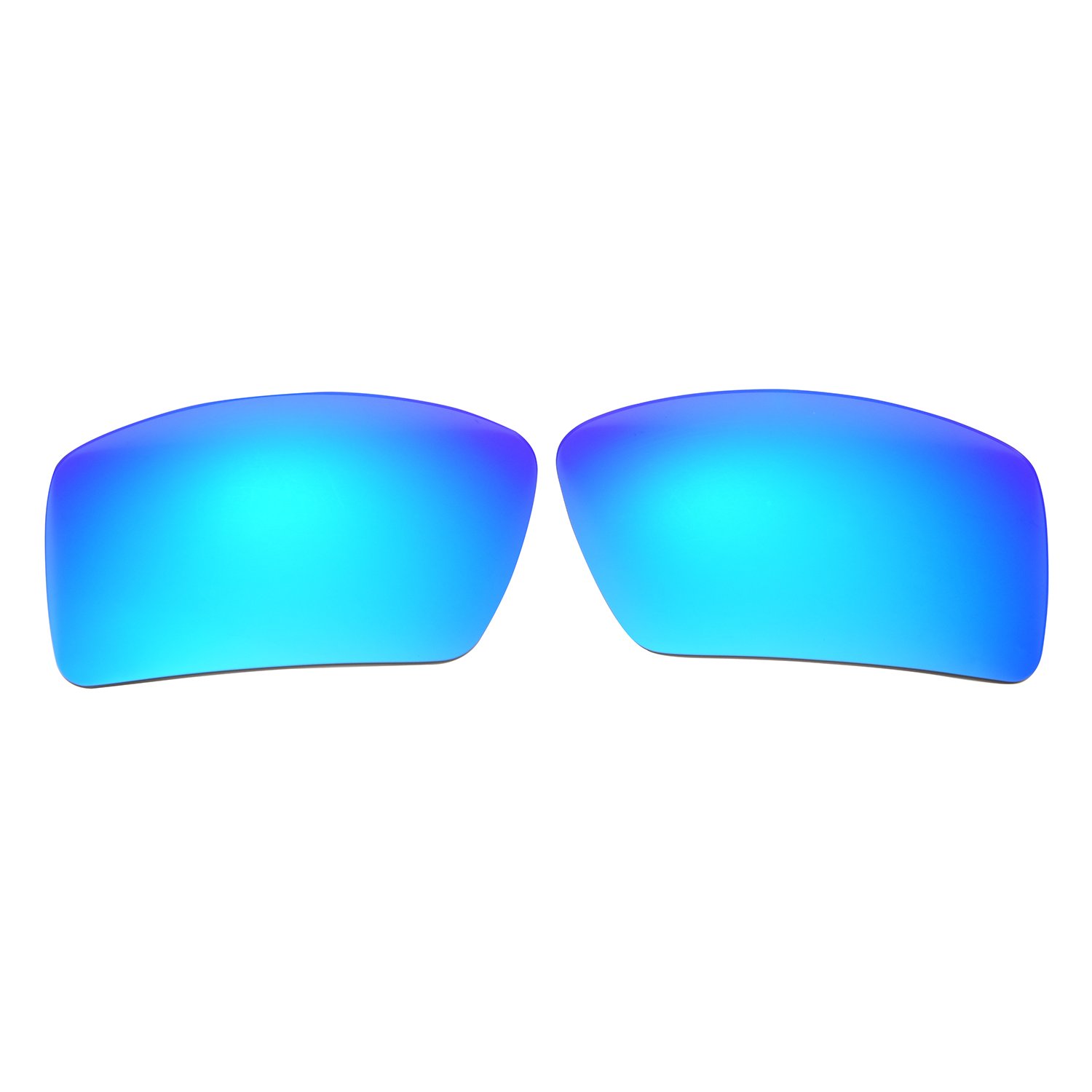 Polarized Replacement Lenses for Oakley Eyepatch 1 &amp; 2 OO9136 Eye Glass Frame Sunglasses (Ice Blue Mirror)