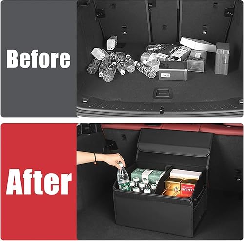 Miniatura 3 de Compatible con Toyota Land Cruiser Prado 150 FJ150 2010-2017 2018 2019 2020 2021 2022 2023 2024 caja de almacenamiento para maletero de coche,