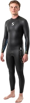 Synergy Men's Volution 5/2mm Triathlon Wetsuit - Full Sleeve Open Water