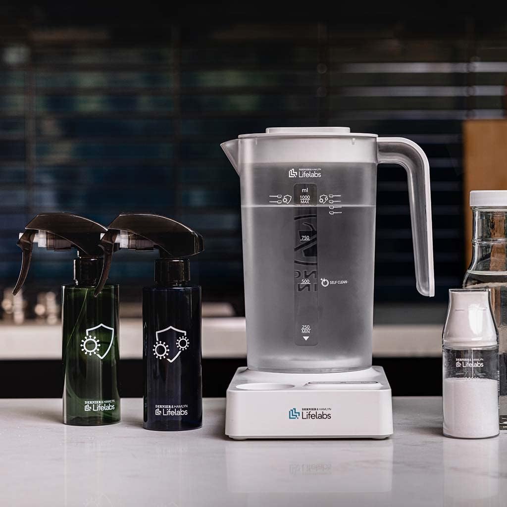 DH Lifelabs | Aaira Surface Multi-Purpose Cleaner| HOCl Generator | Cleaning & Deodorizing (100 PPM) Bacteria & Virus Disinfection (200 PPM) | Save Money, Reduce Waste : Health & Household