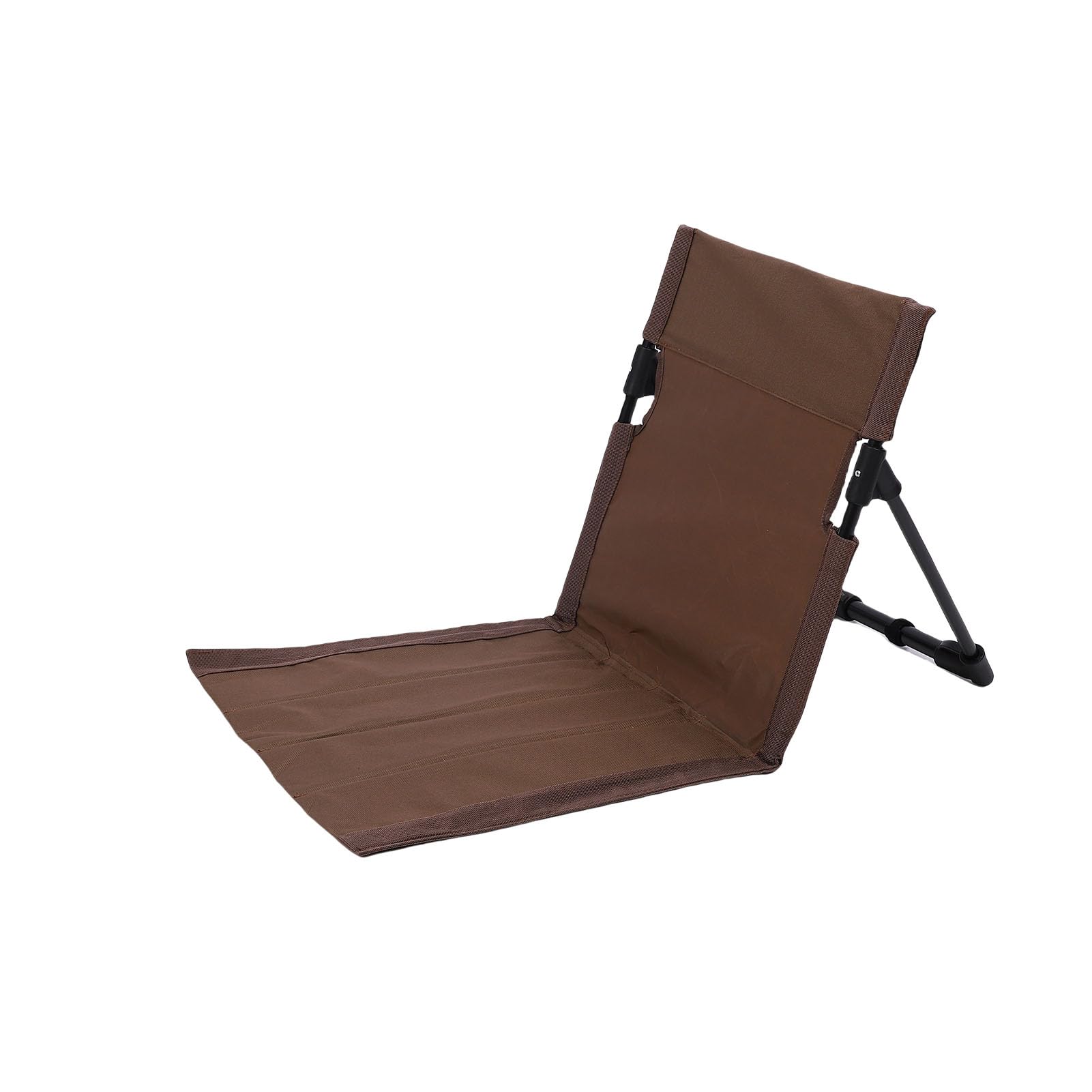 exsulity 2 Pcs Foldable Pool Chairs, Portable Outdoor Chair for Poolside, Beach Chairs for Beach Poolside Camping Picnic Lawn Accessories (Brown)