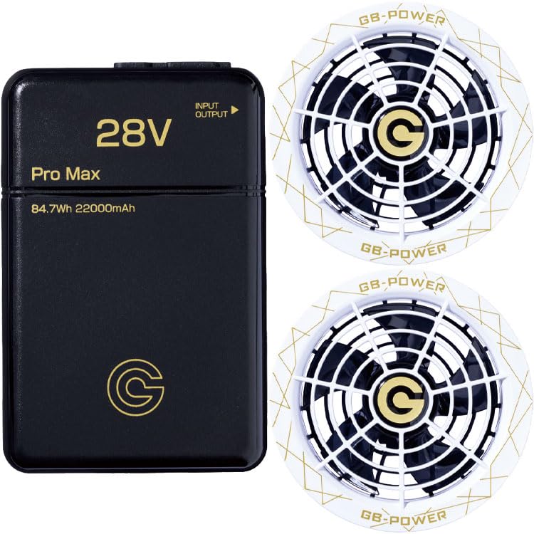 Amazon.co.jp: 長信ジャパン 2025 モデル GB-POWER 28V ファン