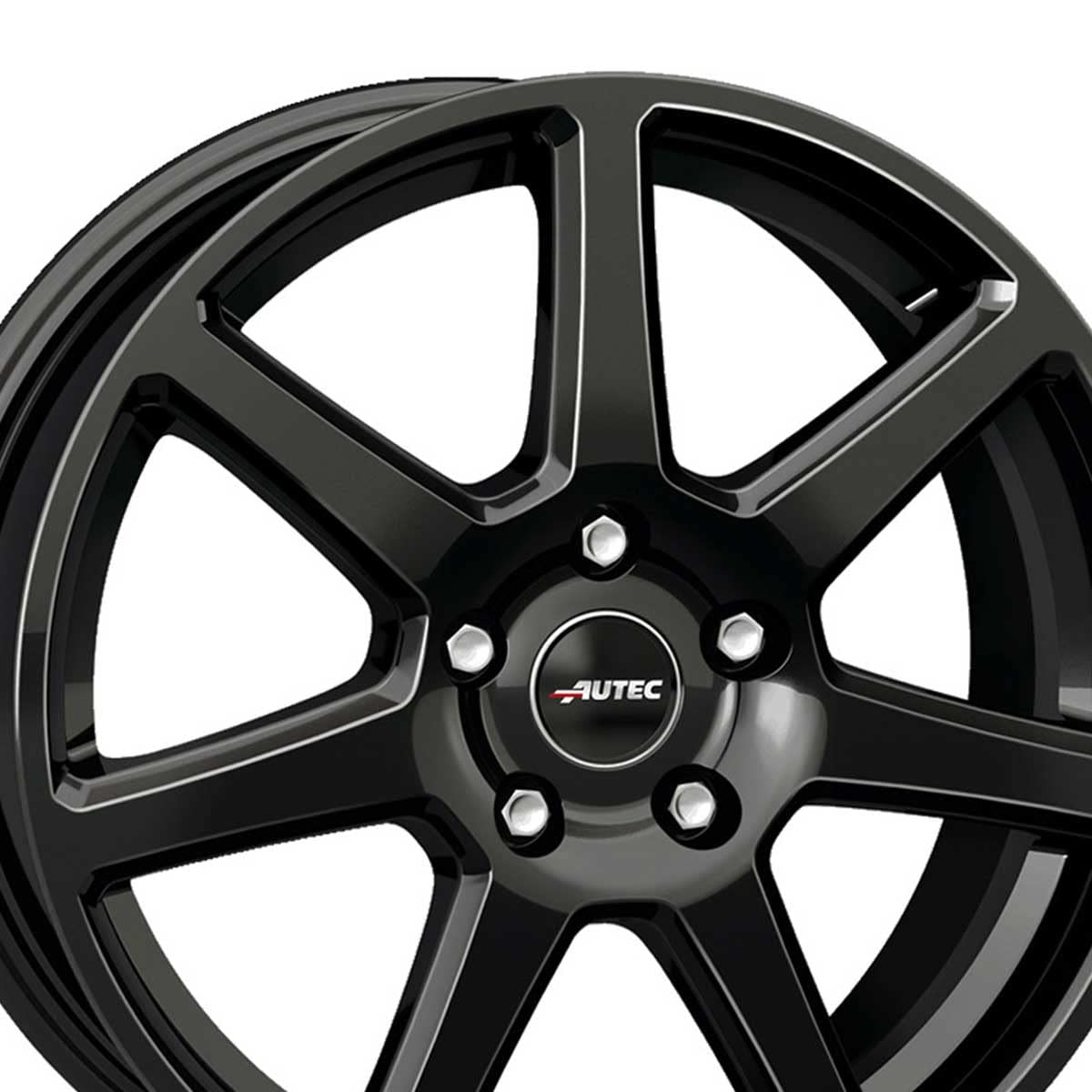 4x Llantas AUTEC TALLIN 6.5x16 ET38 5x112 Schwarz