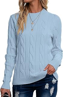 Sponsored You’re seeing this ad based on the product’s relevance to your search query.Learn more about this advertisement Breampot Women's Knitted Jumper for Winter, Casual, Crew Neck, Loose, Warm, Outwear, Pullover, Top
