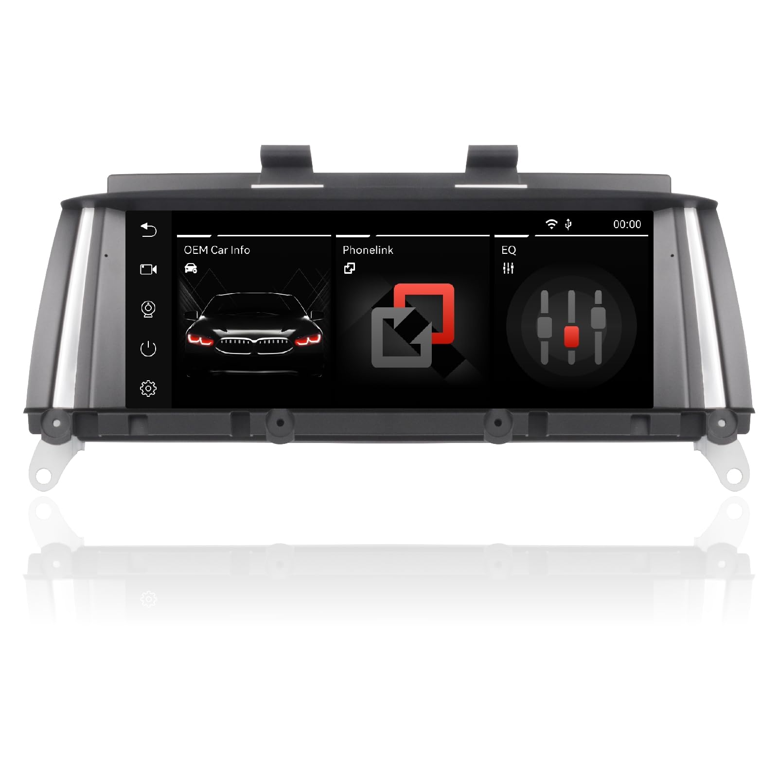 Autoradio Démarrage 3 Secondes Compatible Mise à Niveau Système BMW Série X3/X4/F25/F26 NBT iDrive | CarPlay & Android Auto sans Fil Bluetooth | Conserve Toutes Les Fonctions d'origine.