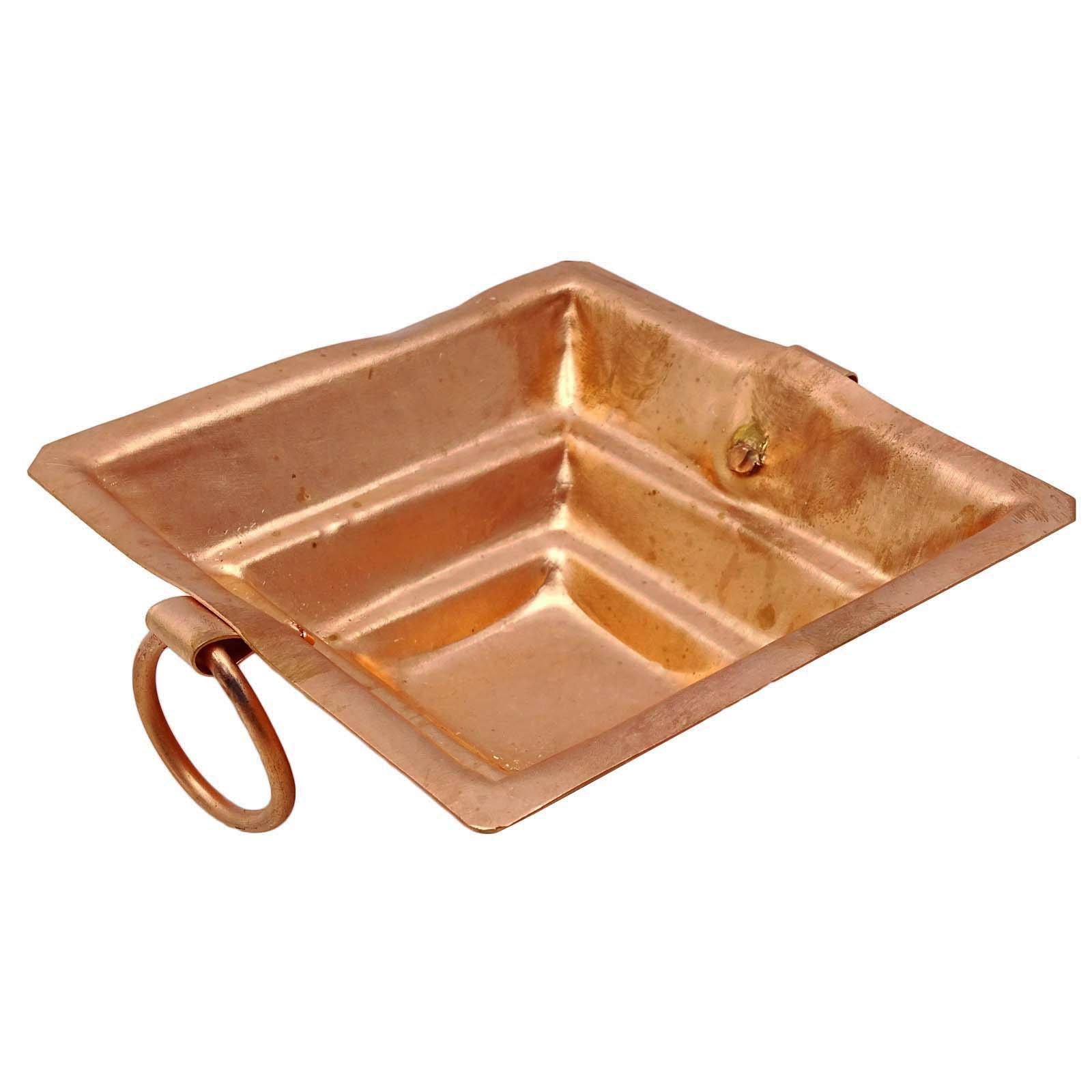 Iba Indianbeautifulart Traditional Indian Copper Hawan Kund Agnihotra Pooja Puja Religious Tantra