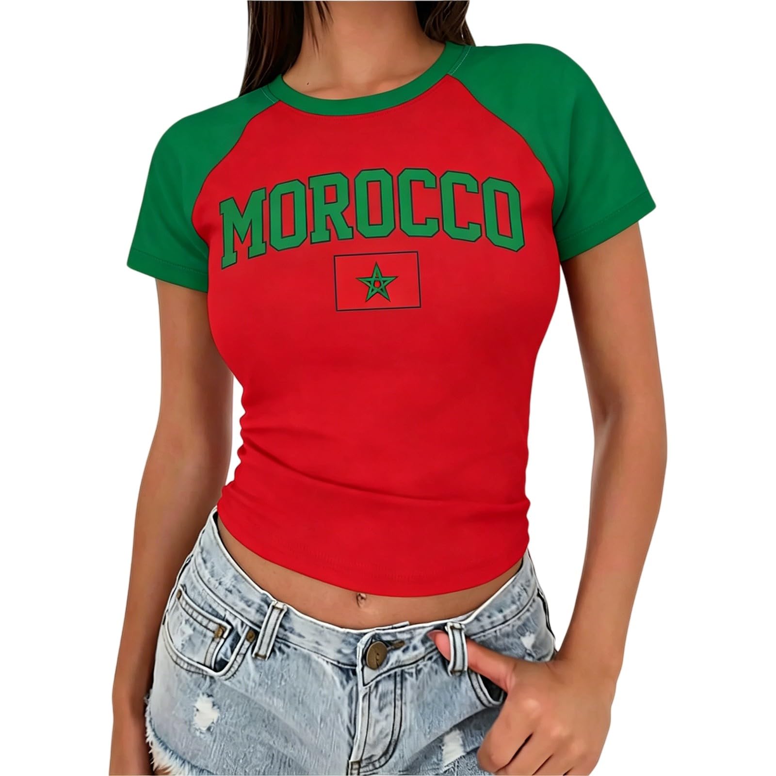 HOOUDO Ireland Football Shirt 2026 England Football Shirt for Women UK Jersey Soft Lightweight Tshirt Classic Clear Printed Training Top Breathable Ladies Soccer Clothes Tops