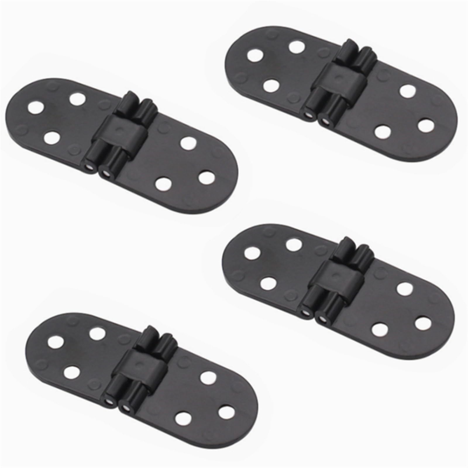 Adgcfkop Black Flush Mounted Folding Hinges Self Supporting Door Flap Hinge Home Hardware Renovation