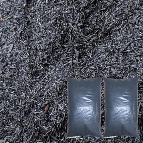 くん炭 もみ殻 燻炭 燻たん 約80L (約40L × 2袋) + 軍手セットのサムネイル