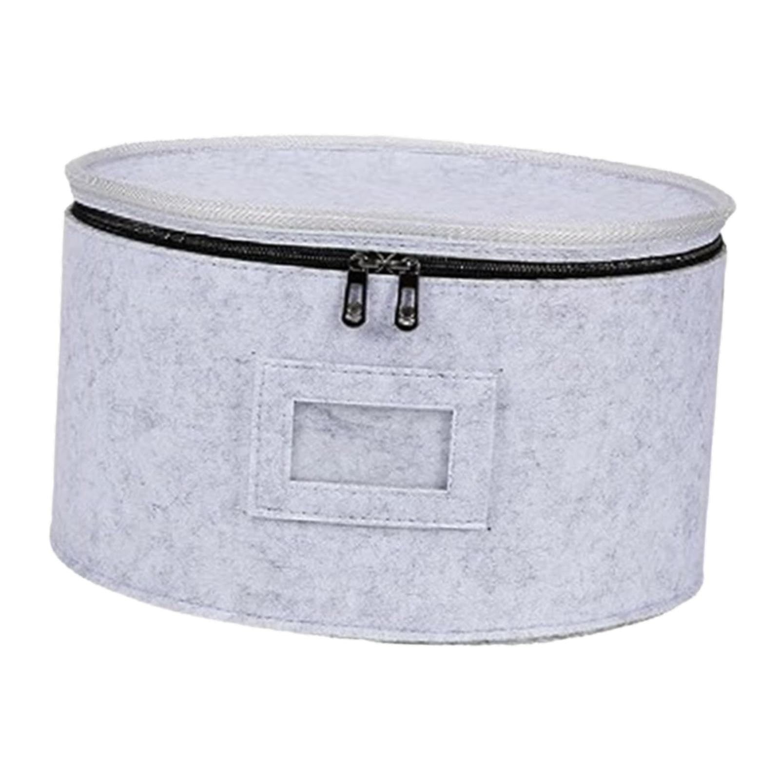 Stackable Moving Storage Box Thick Felt Plate Quilted Case for Mugs Tumblers 30.5cmx18cm-image-43