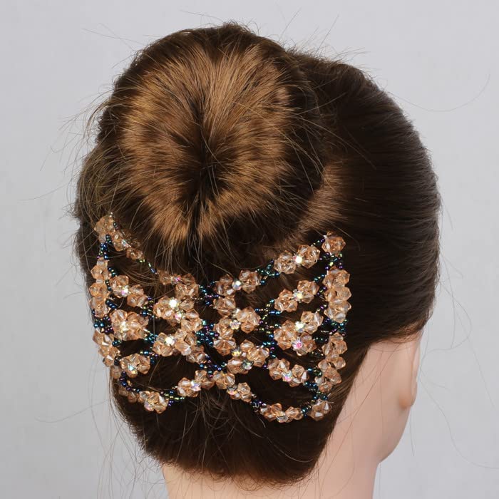 Lovef accesorio multifunción para cabello con perlas y clips miniatura 2