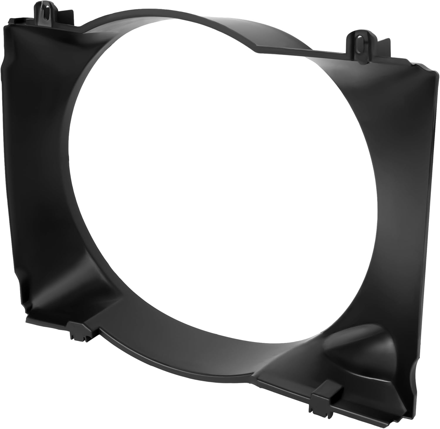 KUAFU Front Radiator Fan Shroud Compatible with 1987-1993 Ford F-150 F-250 F-350 Bronco Replacement for E5TZ8146H FO3110112 Plastic Black