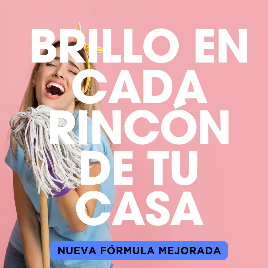 Fregasuelos Concentrado 5 Litros pH Neutro Aroma Flor de Lotto Brillo e Higiene