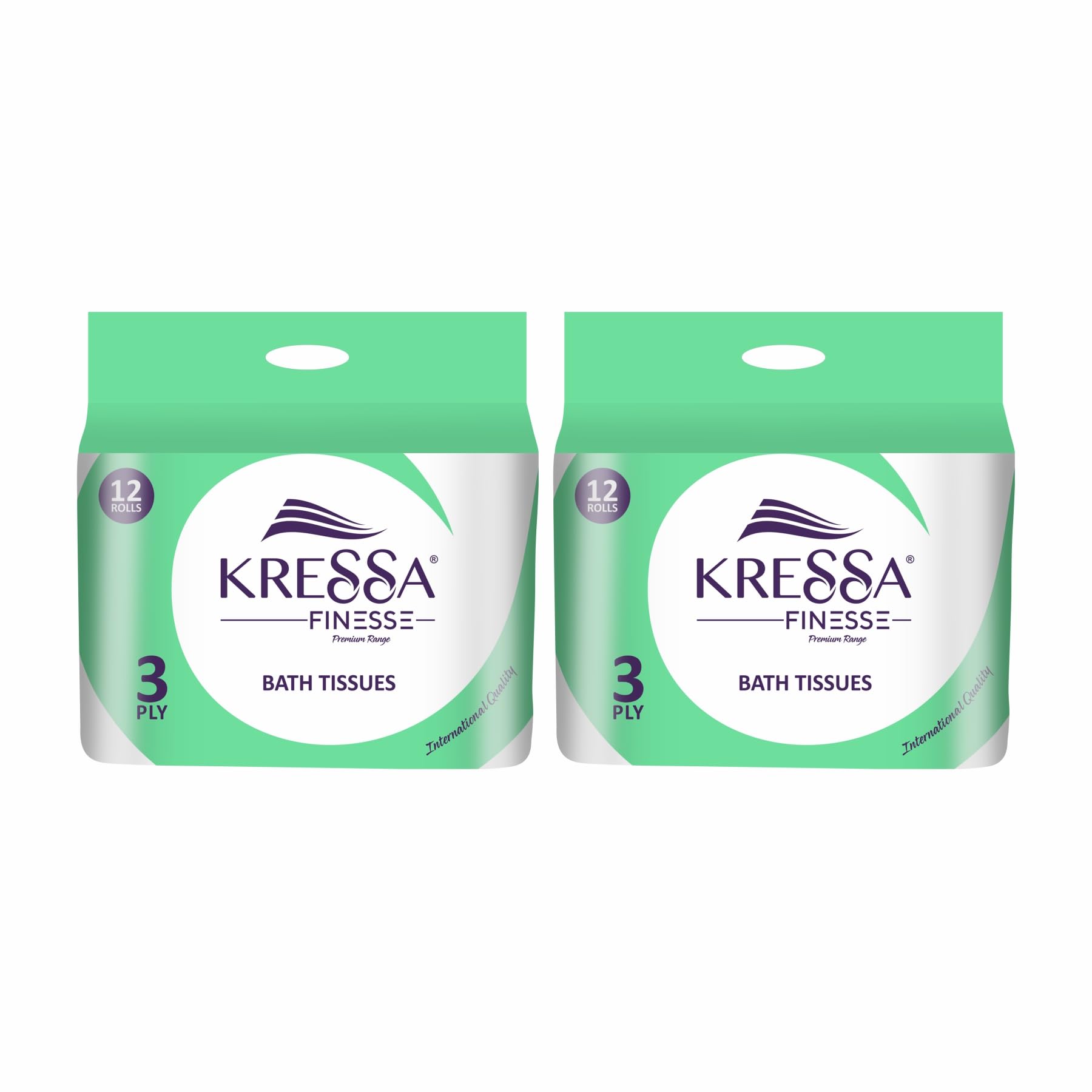 Kressa 3-Ply Toilet Paper Roll | Pack of 24 Rolls | Total 7200 Pulls | Toilet Tissue (Pack Of 2) (B0CGLS1WB9) Amazon Price History, Amazon Price Tracker