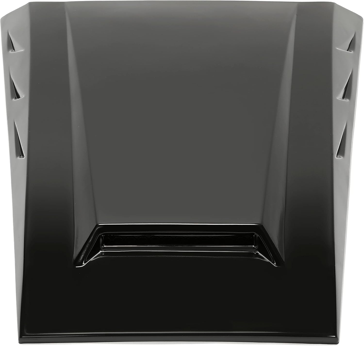 KUAFU Hood Scoop Vent Compatible with 1999-2018 Mercedes-Benz G-Class W463 G500 G550 G55 G63 G65 AMG 4Door Sedan B Style Air Intake Hood Bonnet Vent Cover Black Plastic