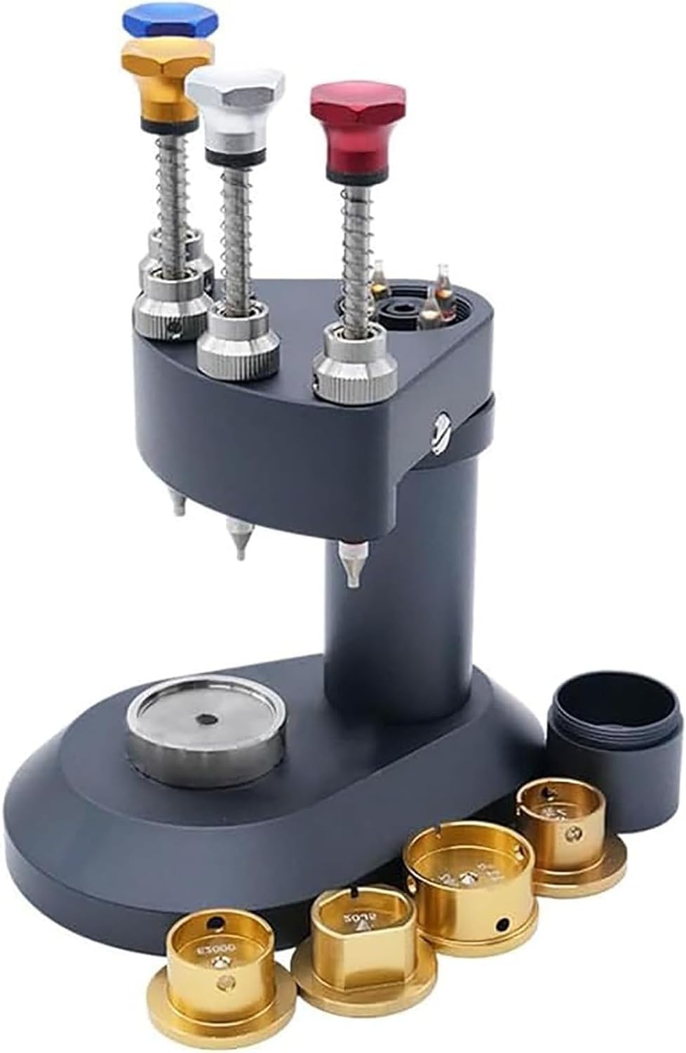 Professional Watch Hand Pressing Tool Kit - 4 Pin Watch Setting Tool with 8 Precision Needles 3 Movement