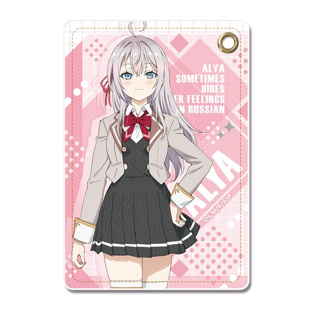 時々ボソッとロシア語でデレる隣のアーリャさん レザーパスケース アーリャ A LPAN-R006-m01