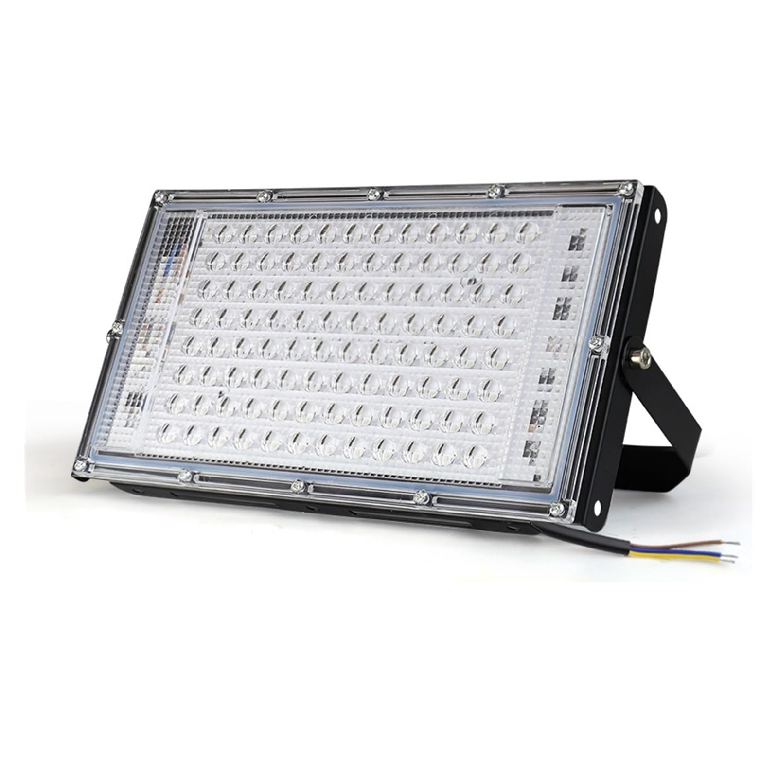 JOLIANE UV Flood Light 50W 100W 395nm 400nm Ultraviolet Fluorescent Sta Lamp for Bar Dance Party Blacklight(100W no Plug)
