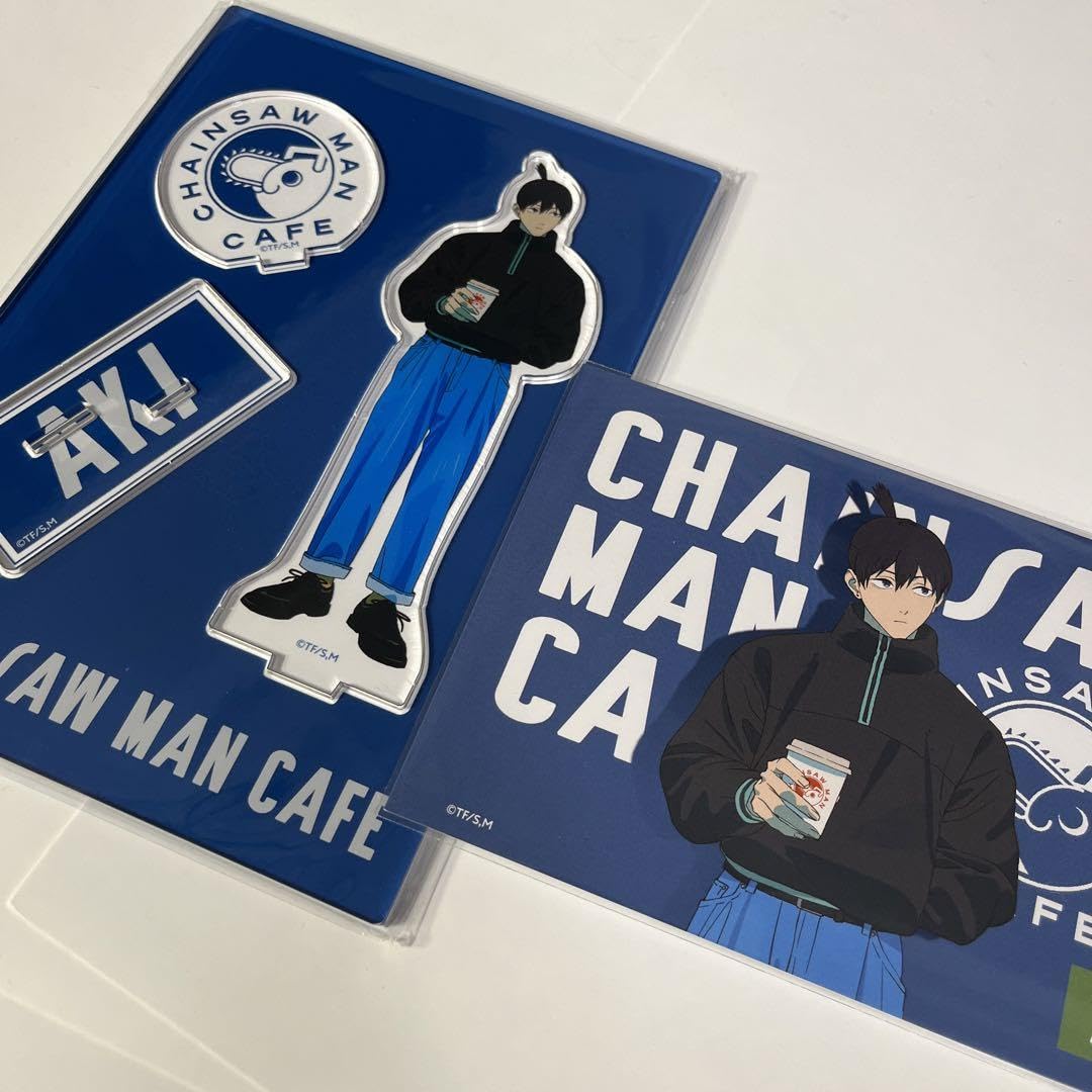 チェンソーマン スイパラコラボ アキ アクスタ 最終値下げ) チェンソーマン スイパラコラボ 早川アキ アクリル
