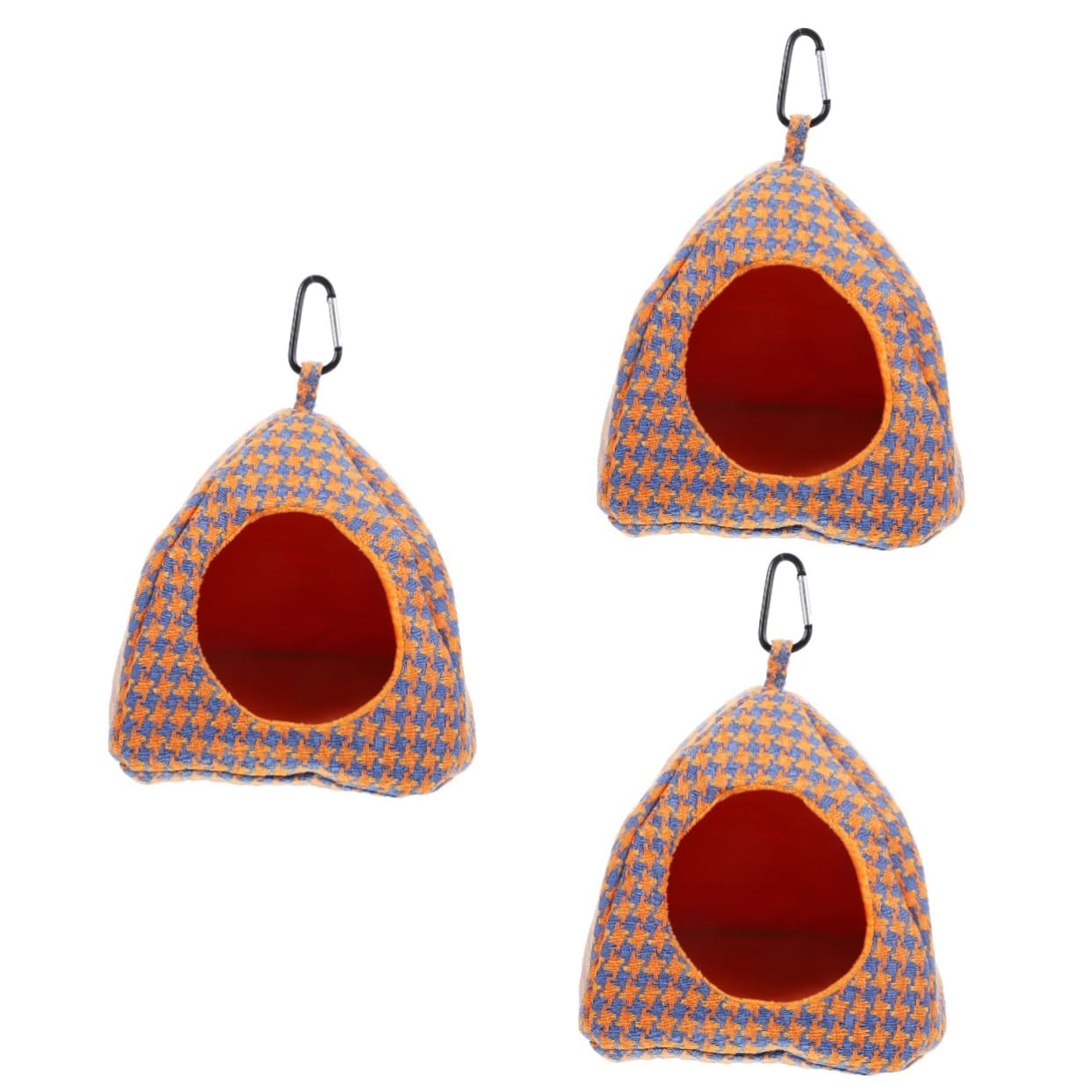 POPETPOP 3pièces Hamac Suspendu pour Oiseaux Nid De Perruche Et Confortable pour Petits Animaux Outils De Jeu Facile à Nettoyer