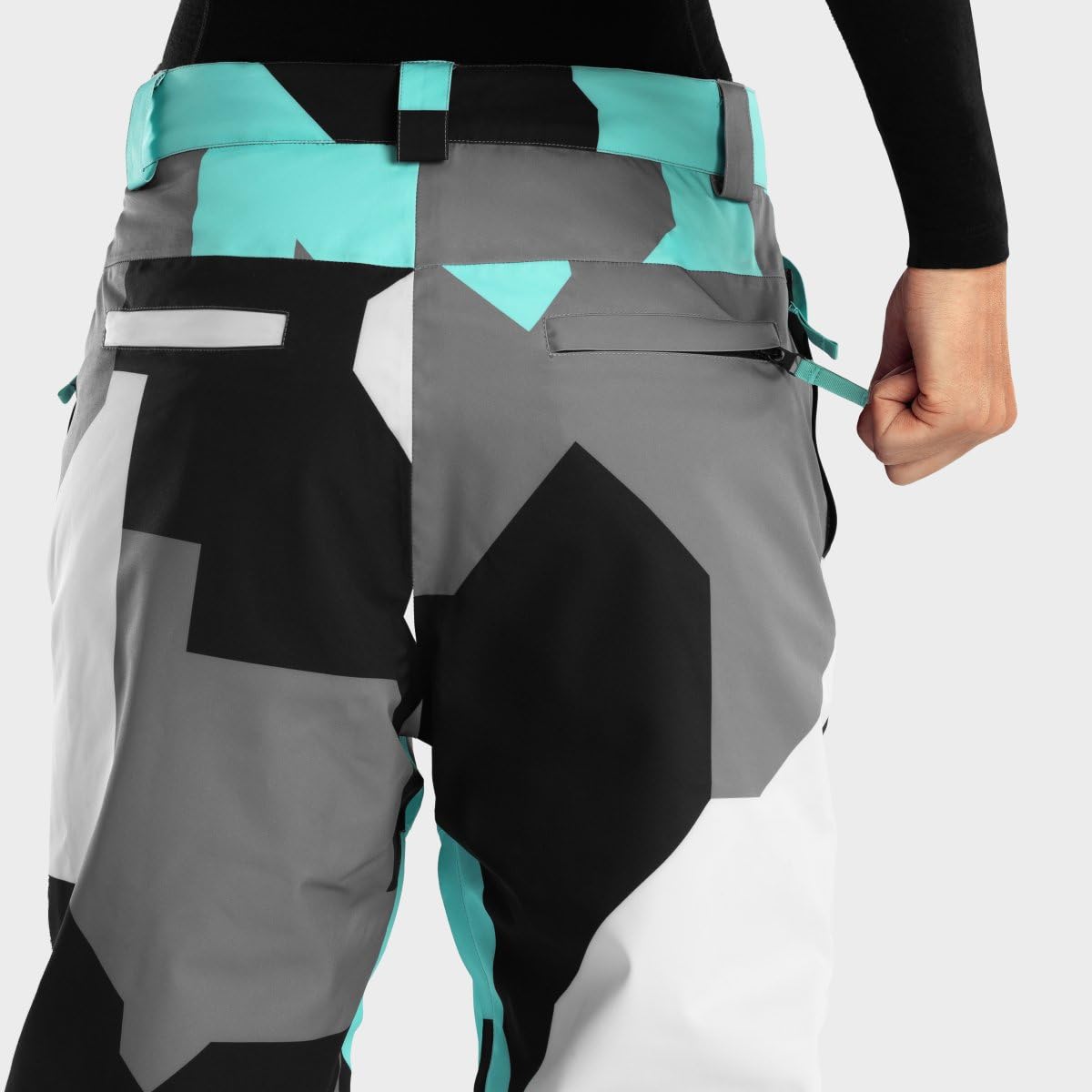 SIROKO - Pantaloni da Snowboard da Donna P1-W Sleet