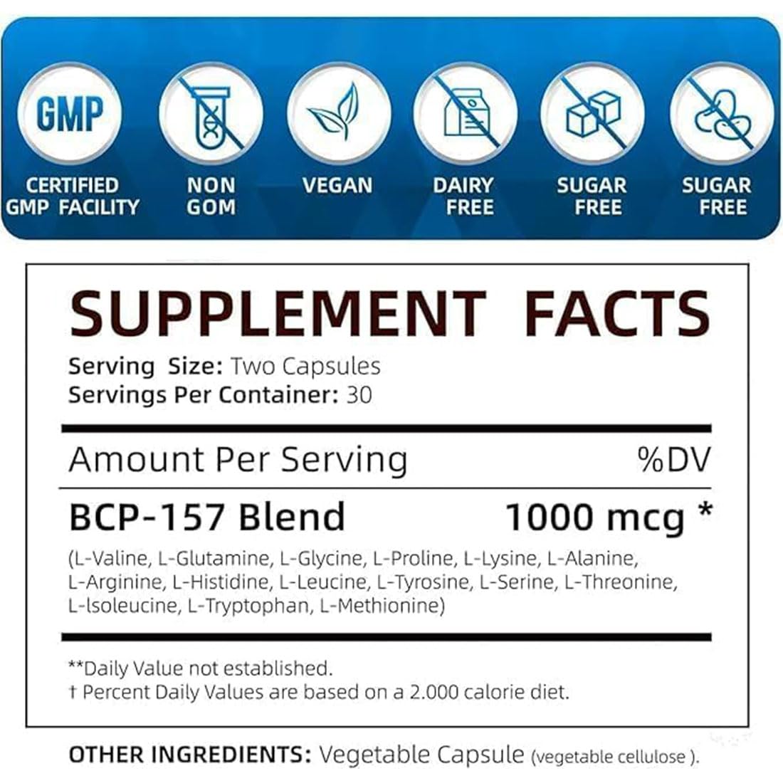 2025 New Bpc-157 Peptide Capsules, Bpc-157 for Muscle and Workout Recovery,  60-Capsule Bottle (2) : Amazon.ca: Health & Personal Care