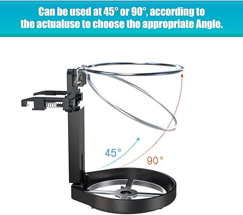 Miniatura 4 de 1 soporte para taza de agua para consola central de automóvil, soporte de cenicero de salida de aire acondicionado, estante ajustable