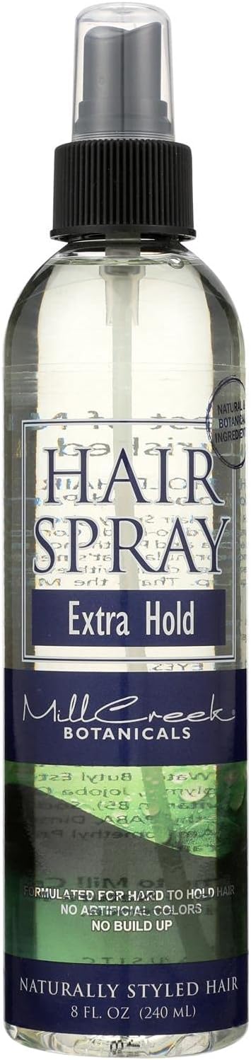 MILL CREEK Natural Hair Spray - Extra Hold - 8 fl. oz. (240ml)