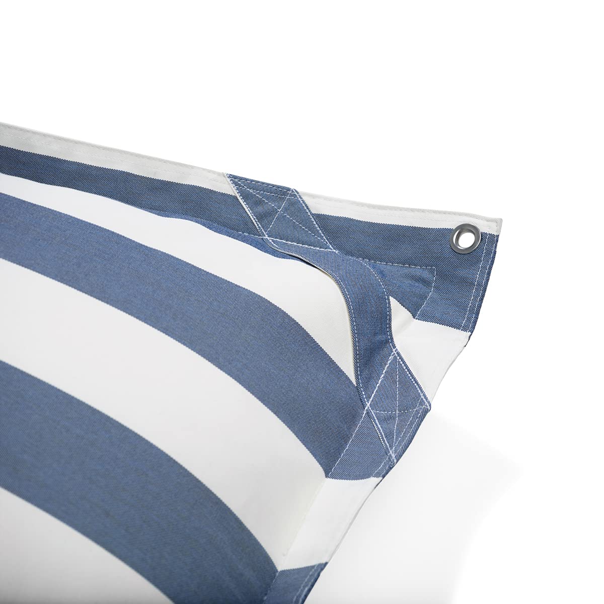 Fatboy® Original Floatzac Strisce Blu Oceano | Pouf per il pavimento e sull'acqua | Asciugatura rapida e galleggiante