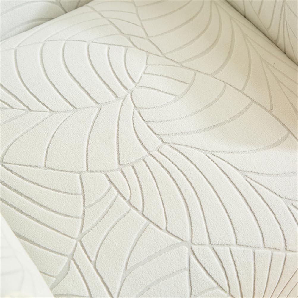 Armchair Slipcovers Chair Covers Stretch Armchairs Sofa Cover 1 Piece Elastic Furniture Protector Couch Slipcover for Living Room Bedroom Furniture,Beige