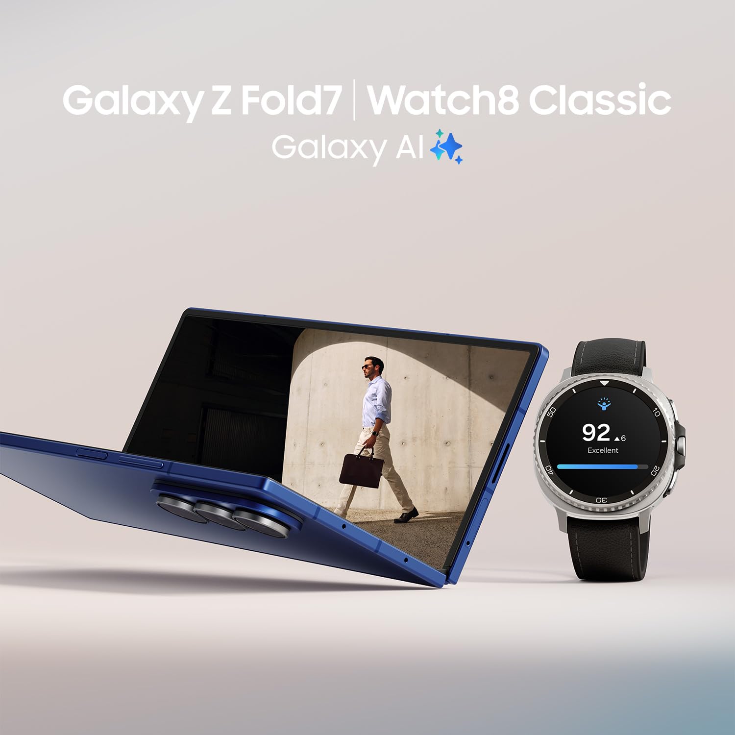 Samsung Galaxy Z Fold7, 512GB, Silver Shadow (CAD Version