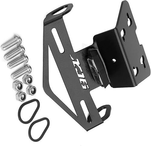 Soporte protector de licencia para Yamaha XJ6/Diversion/F XJ6N XJ6F XJ6S FZ6R 2009 2010 2011 2012 2013 2014-2017 Soporte de montaje de placa trasera