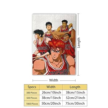 Amazon.co.jp: スラムダンク ジグソーパズル 1000ピース 木製