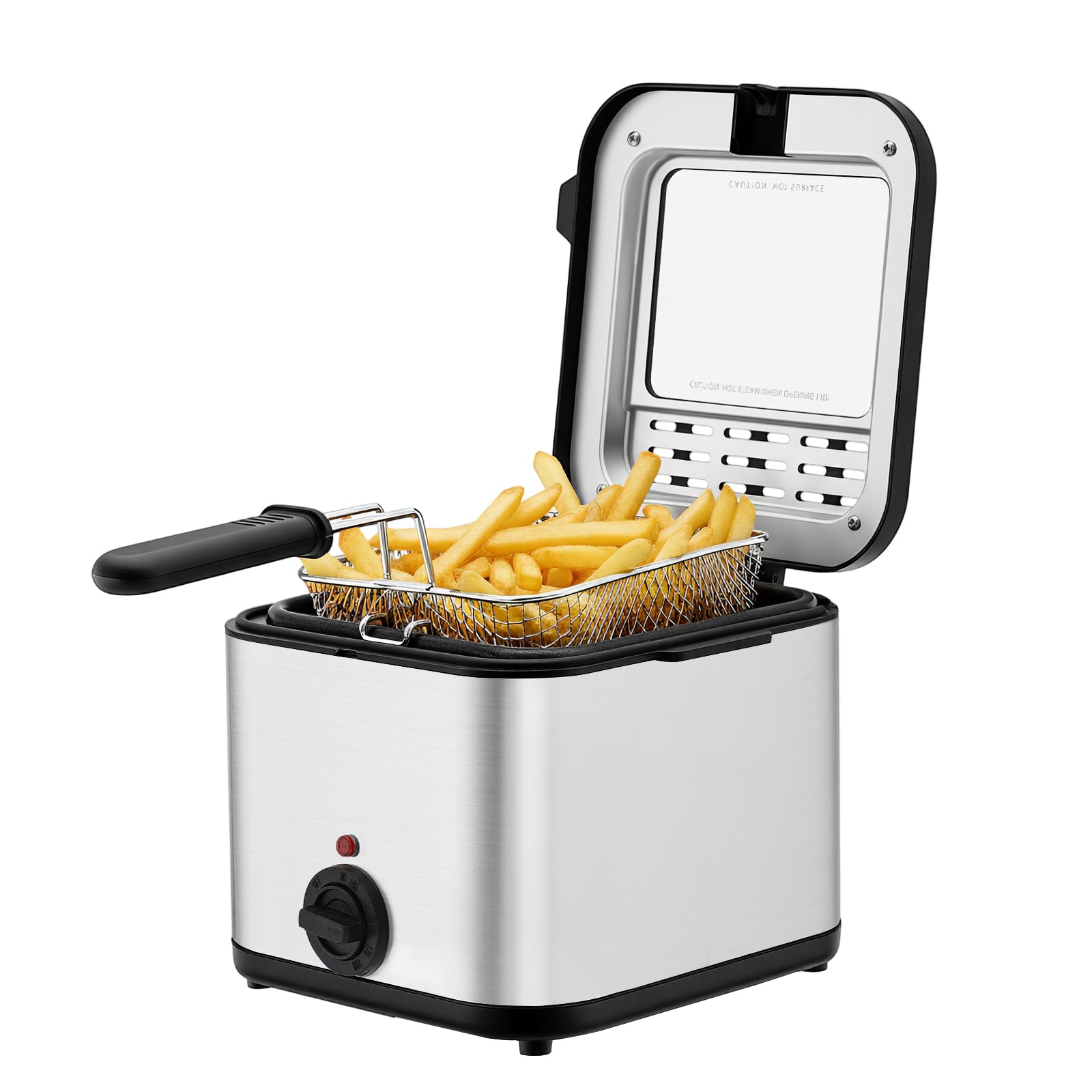 Amazon.com: Electric Deep Fryer with Basket - 1000W, 2.5L Oil