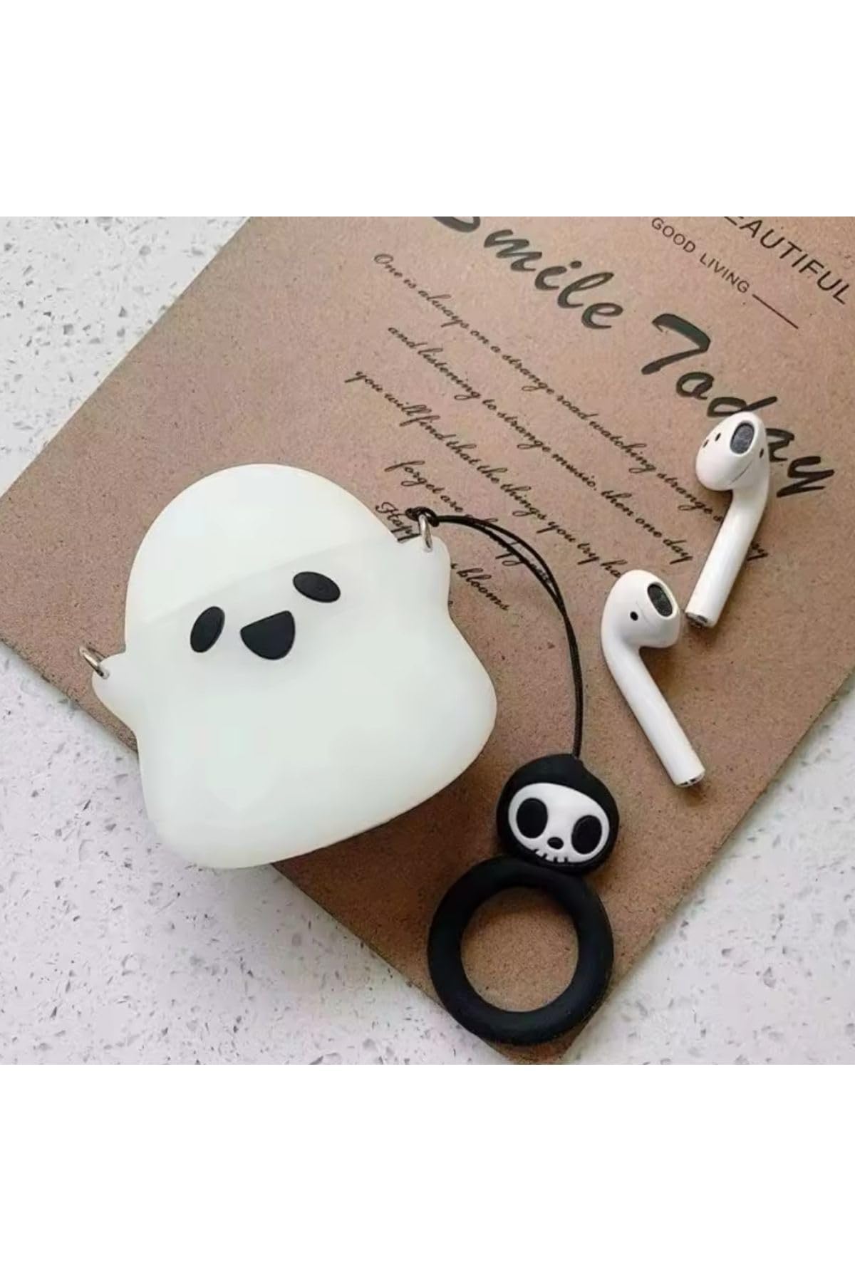 Airpods 1. NESİL VE 2. NESİL ile Uyumlu Oyuncak Tasarımlı Kalın Koruyucu Silikon Kılıf