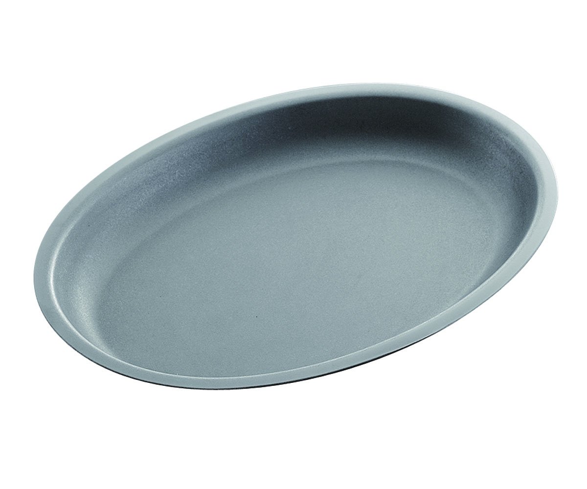 Vintage Inox Oval Bowl, 10.0 inches (255 mm), Made in Japan, Cafe, Restaurant, Dish, Stylish, Stainless Steel, Aging Treatment, Unbreakable, Dishwasher Safe
