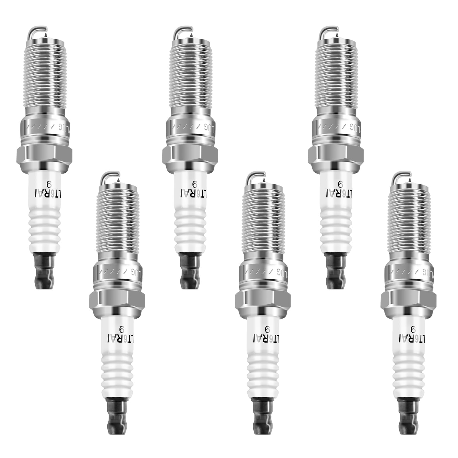 STZJAYE Iridium Spark Plugs SP580X Compatible with Ford for Expedition for Explorer for F150 for Flex for Taurus for Prius for Taurus for Navigator for Jx35 for Transit 150/250/350 2011-2022 6Pack