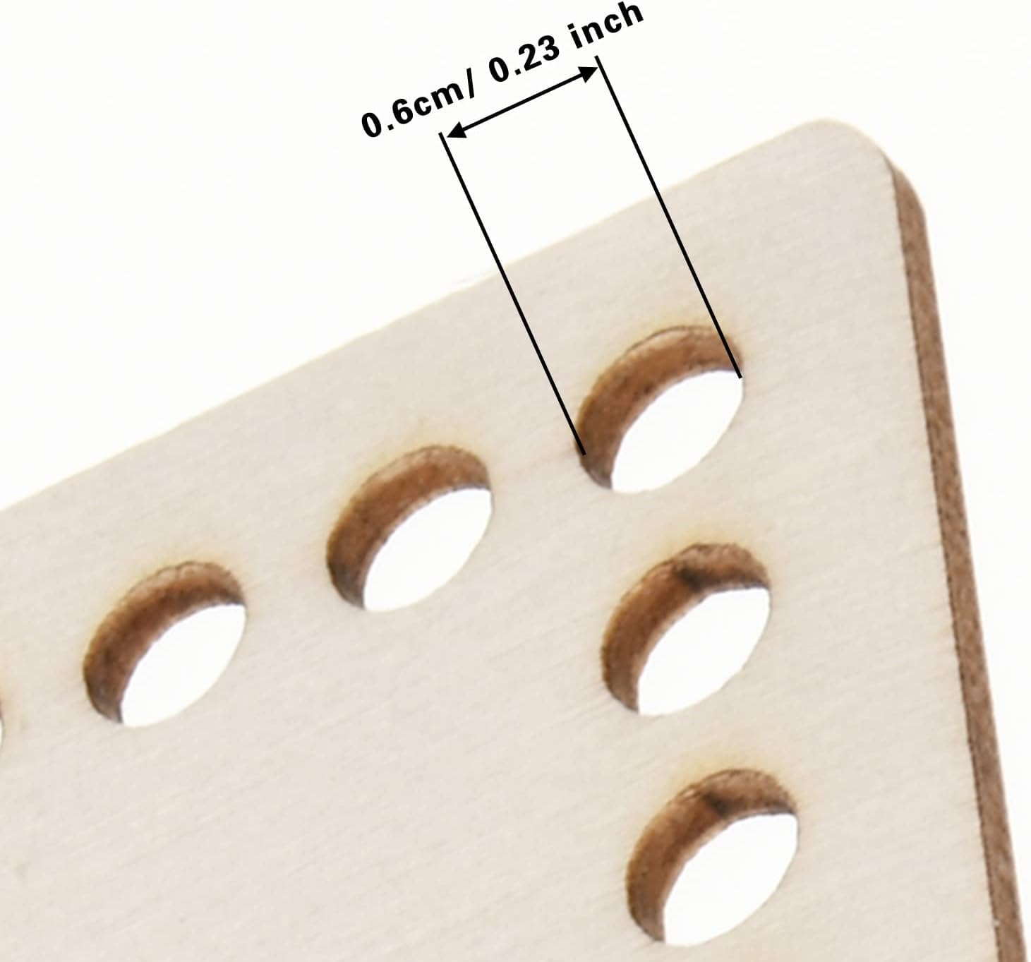 Haoser 3 Sizes Wooden Basket Bottom for Knitting Crochet Basket Bag,Rectangular Shape Blank Crochet Basket Wood Base for DIY Basket,Wood Base Knitting Supplies for Knitter, Crocheter and Beginner 3