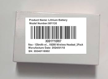 Amazon.com: AOLIKES 3.7v Rechargeable Battery Replacement