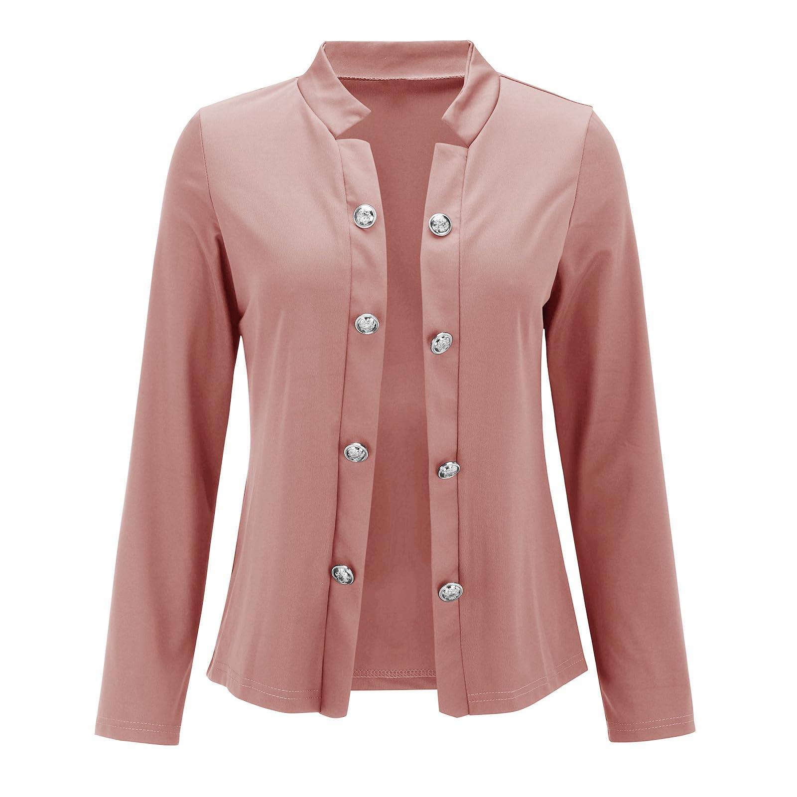 Blazer cintré court pour femme - Veste d'affaires élégante - Grande taille | Veste de costume cintrée coupe ajustée pour femme - Pour cocktail, fête, travail, automne