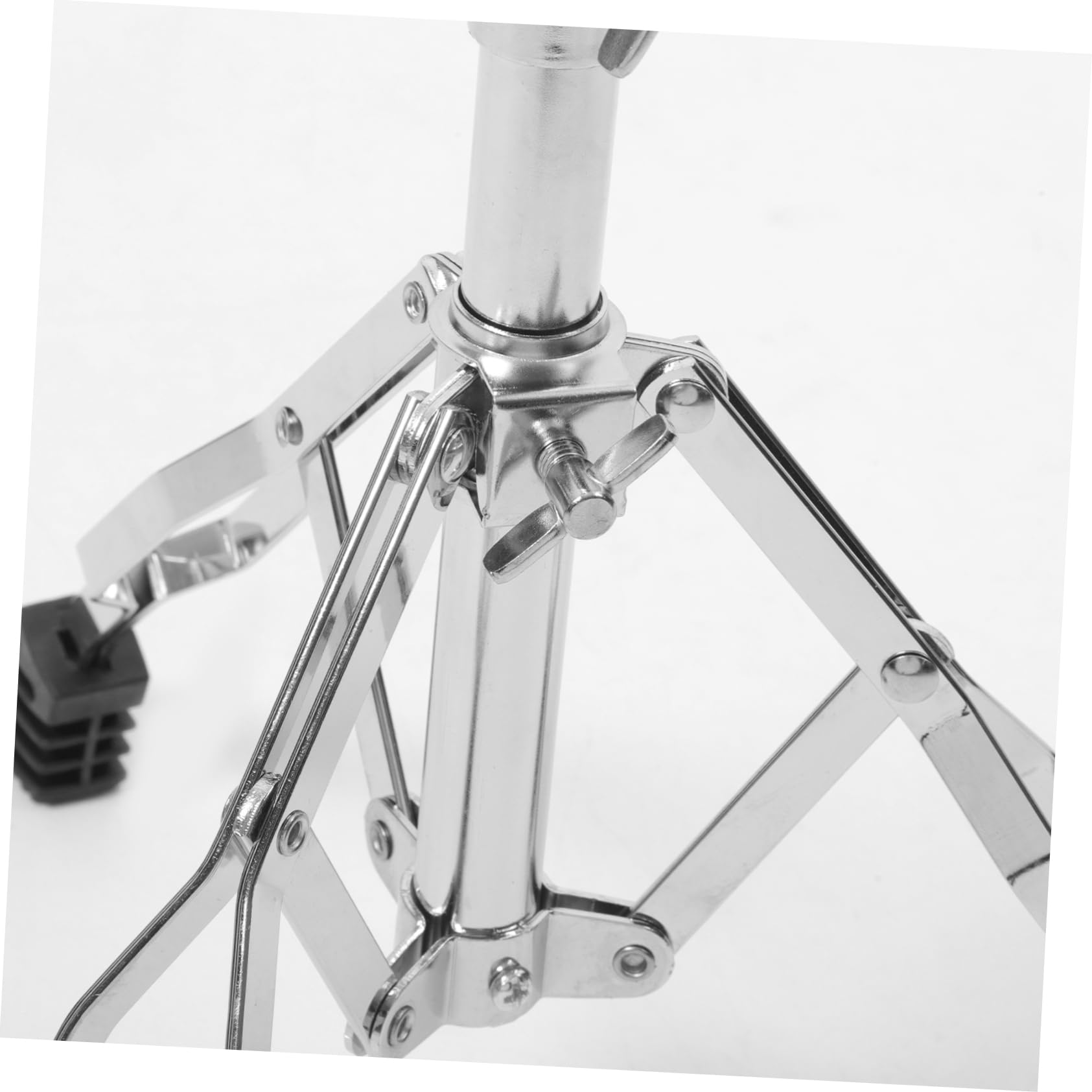 NULYLU Adjustable Snare Drum Practice Rack Dumb Drum Holder Storage Shelf for