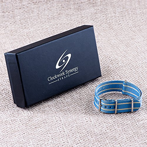 Image of Clockwork Synergy Classic Nylon Nato watch straps bands