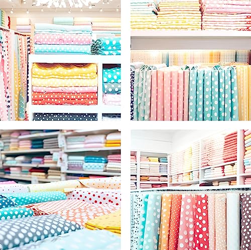 Premium Barcelonetta Poly Cotton Fabric | Versatile 60" Wide Broadcloth for Sewing, Home Textiles, and Crafting | Lightweight, Breathable, Durable - Sold by the Yard (White, 2 Yard) 9 Premium Barcelonetta Poly Cotton Fabric | Versatile 60" Wide Broadcloth for Sewing, Home Textiles, and Crafting | Lightweight, Breathable, Durable - Sold by the Yard (White, 2 Yard) - Image 8