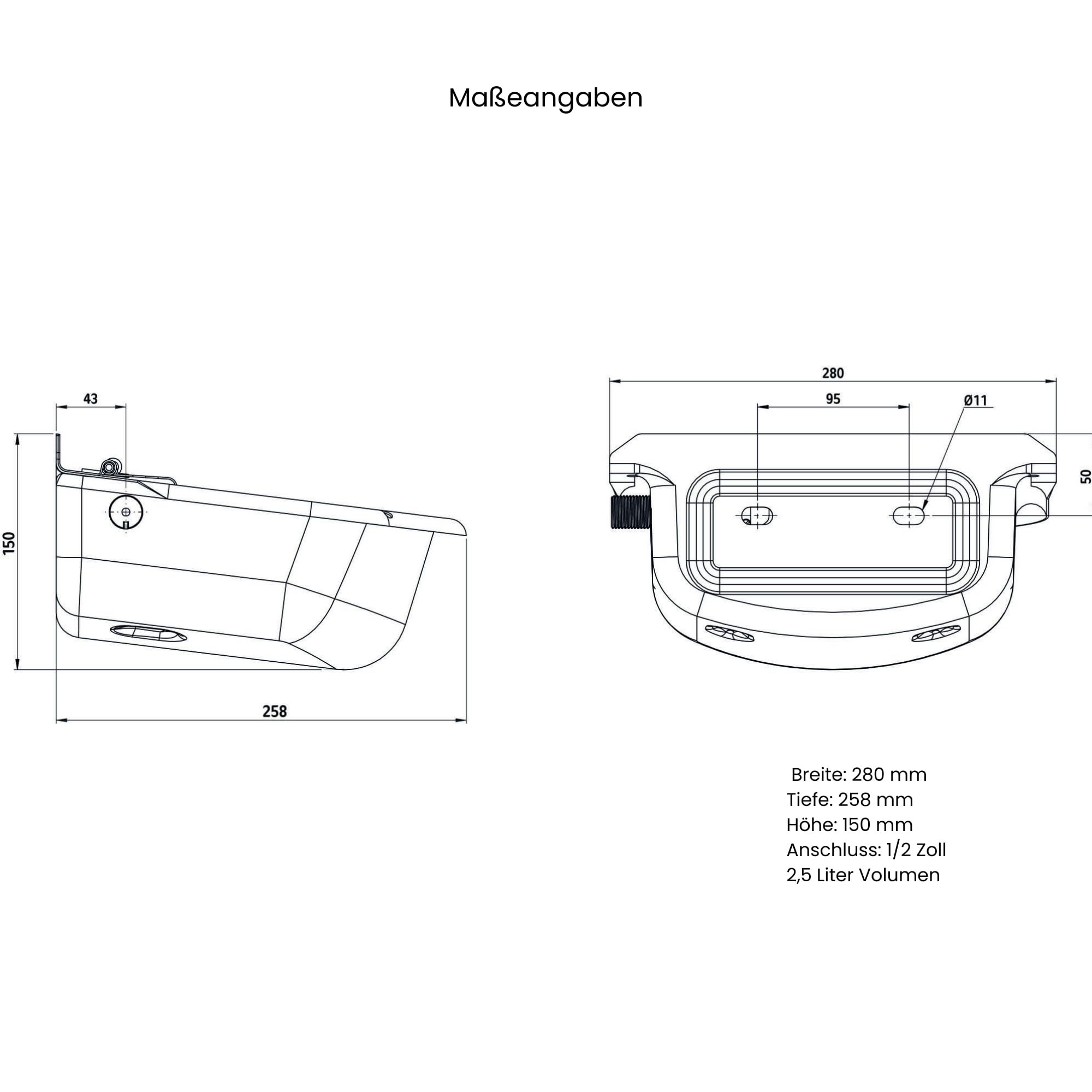 FN-Technik Bebedero flotante para caballos con juego de conexión para IBC Container INOX