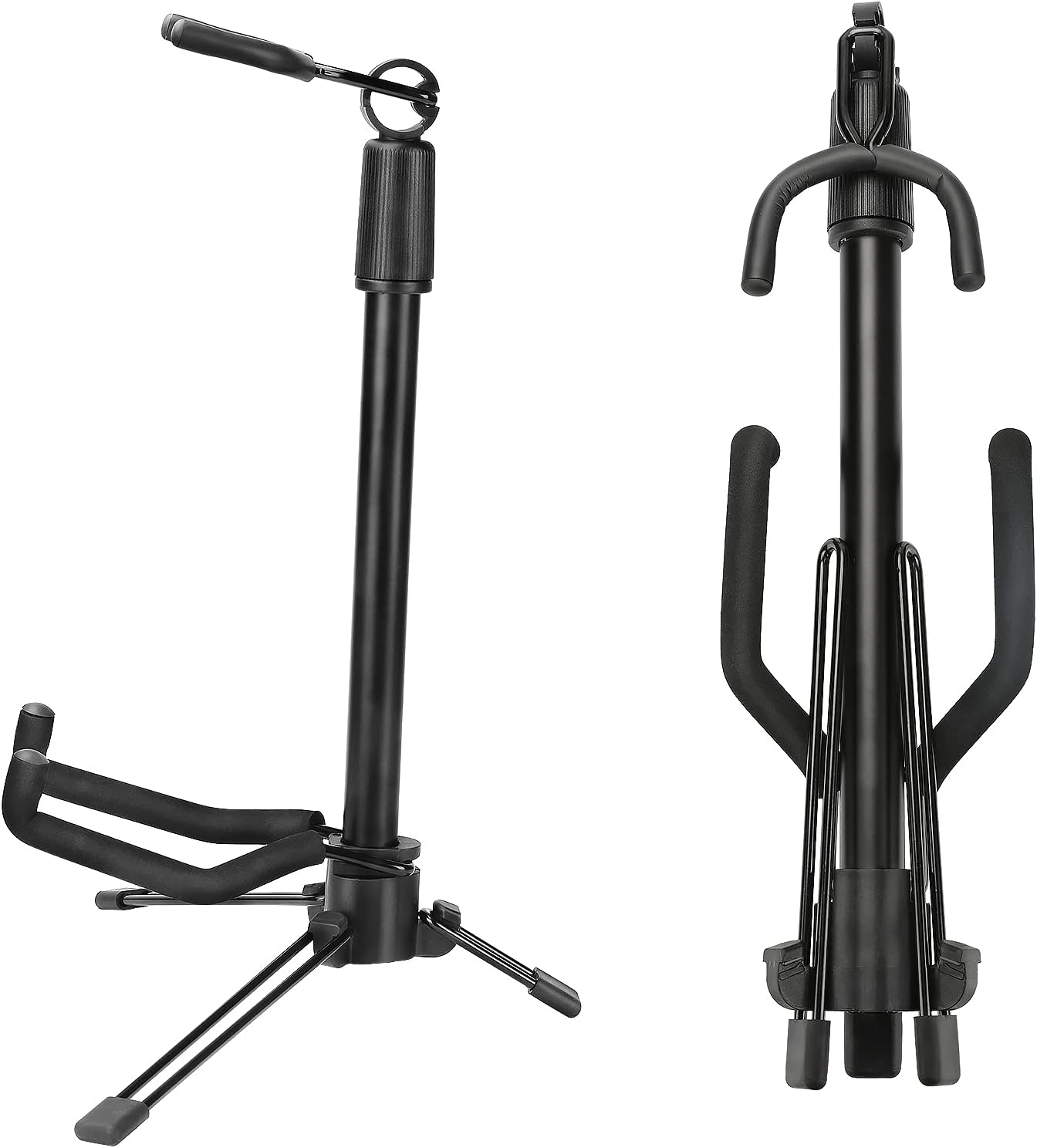 Brynnl Guitar Stand, Portable Guitar Stand Holder Music Instrument Stand Universal Vertical Guitar Stand for Acoustic Guitar, Classical Guitar, Electric Guitar, Bass Guitar