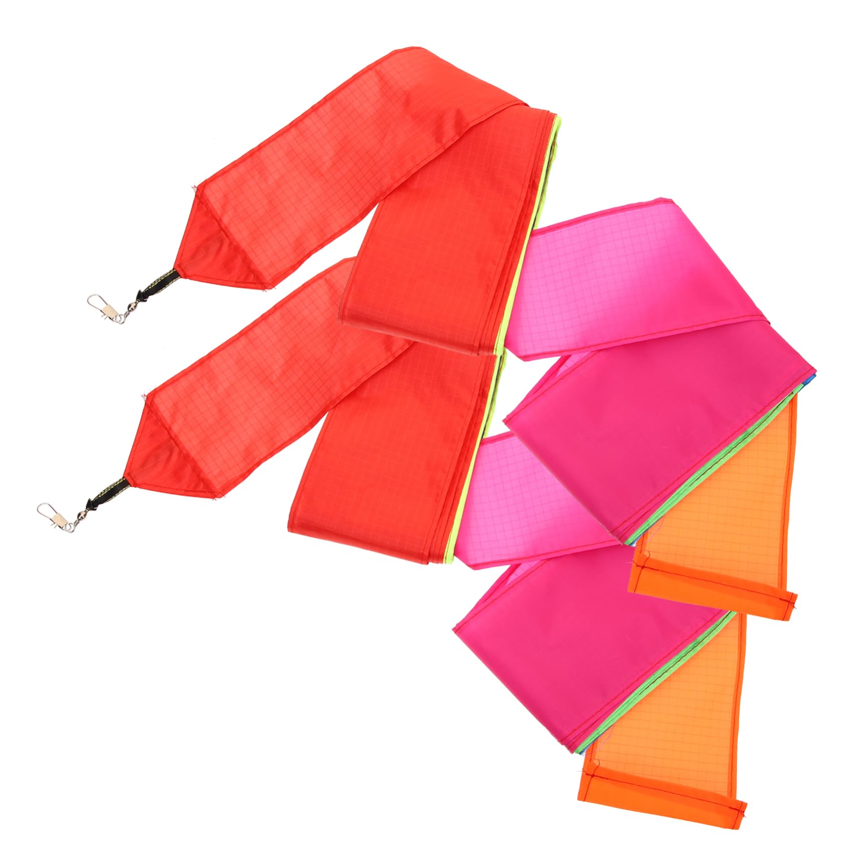 TOYANDONA Kite Tail Kite Streamer 10m Flat Colorful Tail for Outdoor Games Accessory