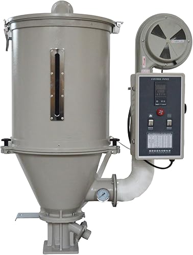 TECHTONGDA Tipo de tolva Secador plástico Máquina de moldeo por inyección de plástico Máquina de secado por aire caliente 55lb/25kg monofásico 220V