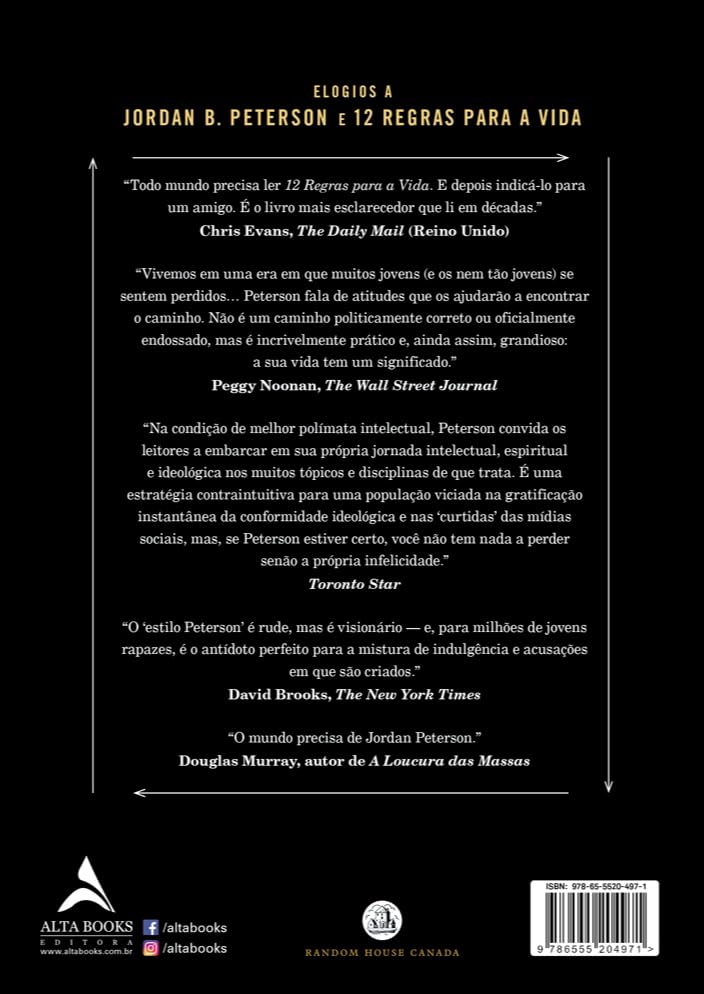 Além da Ordem: Mais 12 Regras Para a Vida